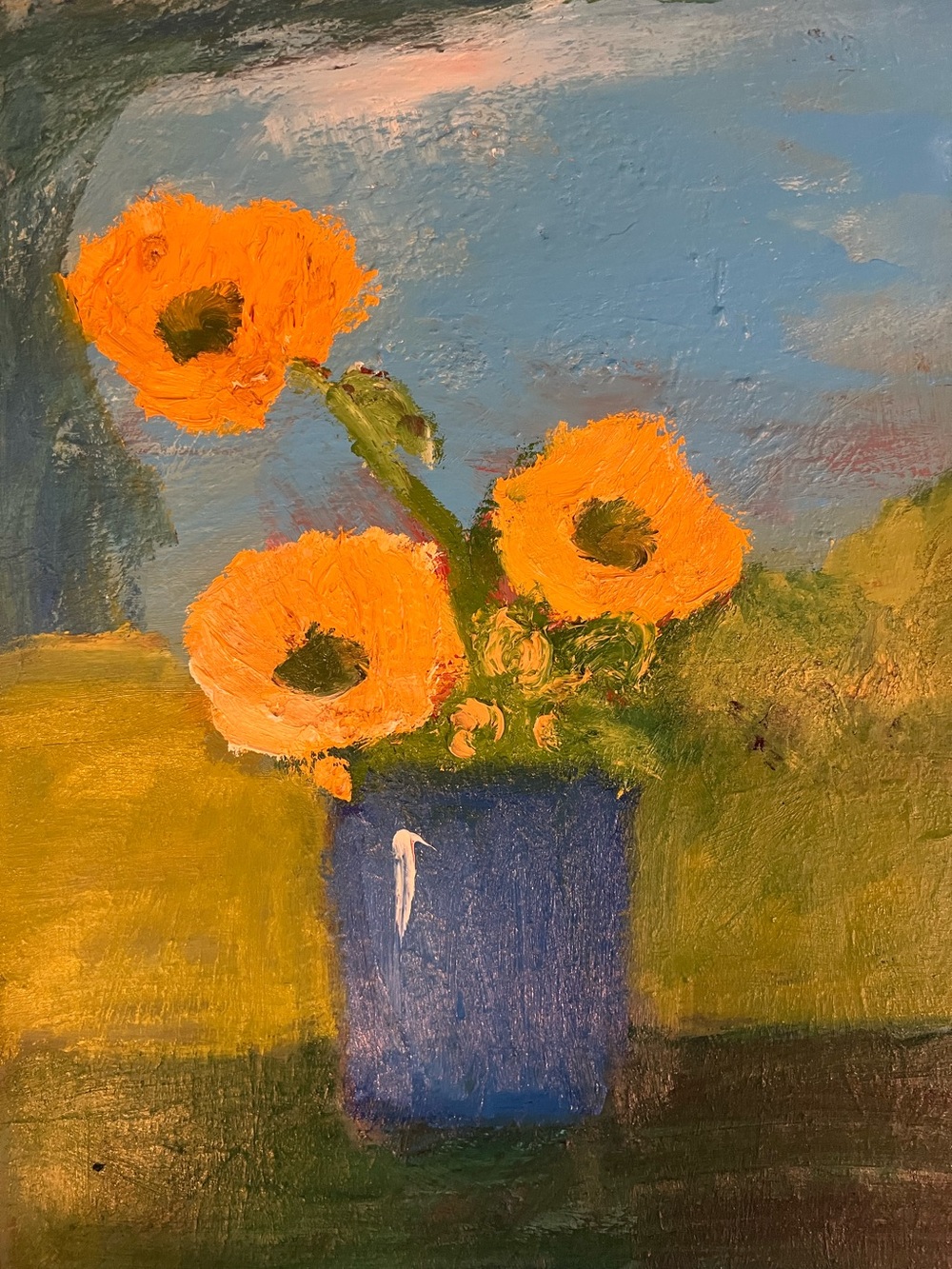 Orange Poppies